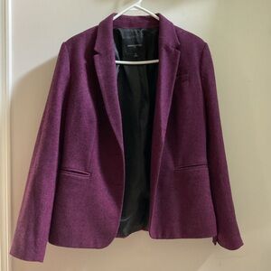 Banana Republic Wool blend Purple Blazer